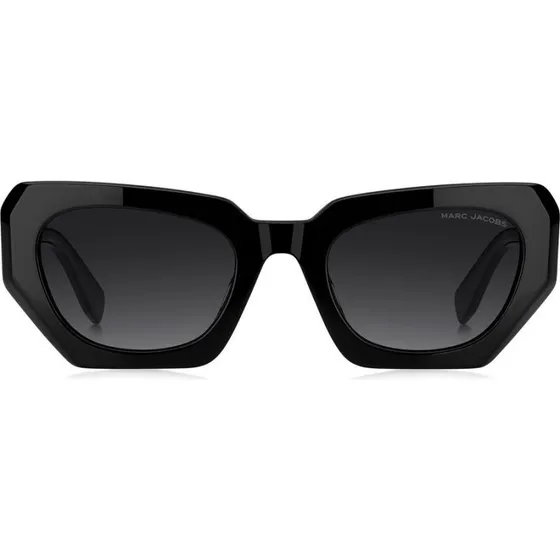 Marc Jacobs Lunettes de Soleil Oeil de Chat Noir et Verres Gris 52mm