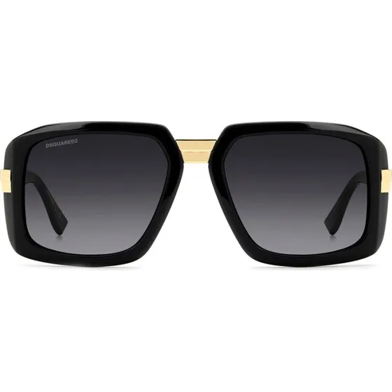 Dsquared2 Lunettes de soleil D2 0178/S 807/9O - Noir Géométrique