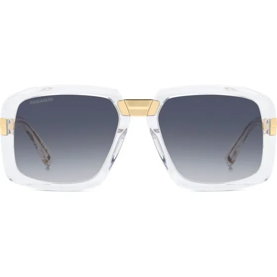 Dsquared2 D2 0178/S Lunettes de Soleil Géométriques Bleues