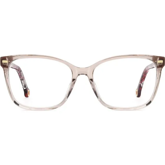 Carolina Herrera HER 0336/G Lunettes de Vue Femme Rose Œil de Chat 55mm