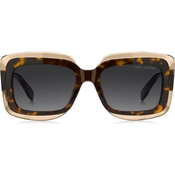 Marc Jacobs Marc 850/S Lunettes de Soleil Rectangulaires Havane
