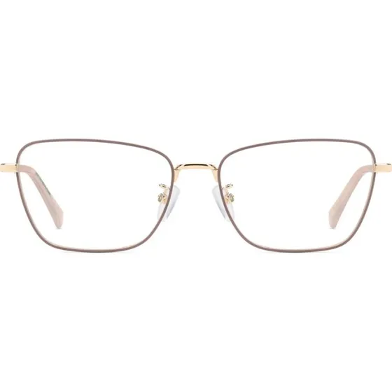 Polaroid PLD D581/G Lunettes de Vue Femme Œil de Chat Rose Doré