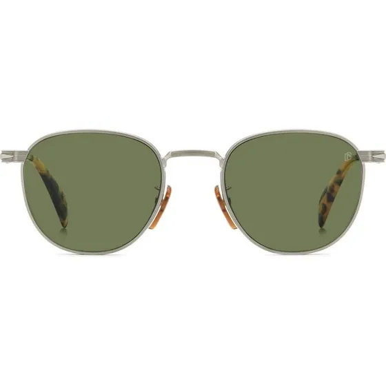 David Beckham DB 1228/S Lunettes de Soleil Pantos Argent Vert 51mm