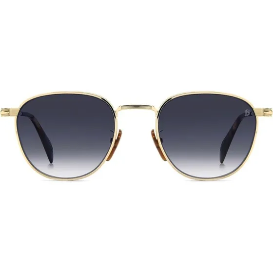 David Beckham Lunettes de Soleil DB1228/S RHL/84 - Pantos Doré & Bleu