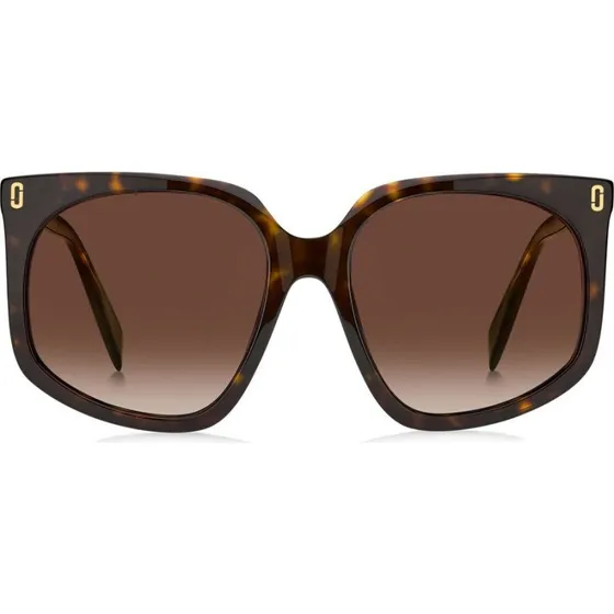 Marc Jacobs MJ 1136/S Lunettes de Soleil Géométriques Havane