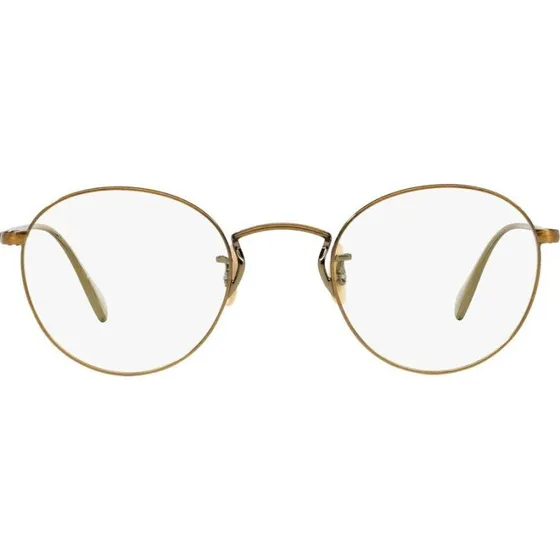 Oliver Peoples Coleridge OV 1186 Lunettes de Vue Homme Dorées Rondes