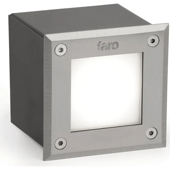 FARO BARCELONA Spot encastrable LED-18 IP67 - Acier Inoxydable