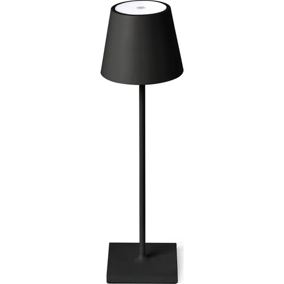 FARO BARCELONA Lampe à poser LED Toc - Noir Mat - IP54