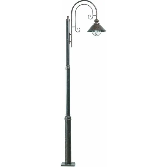 FARO BARCELONA Lampadaire Nautica Antique Brun Rouille