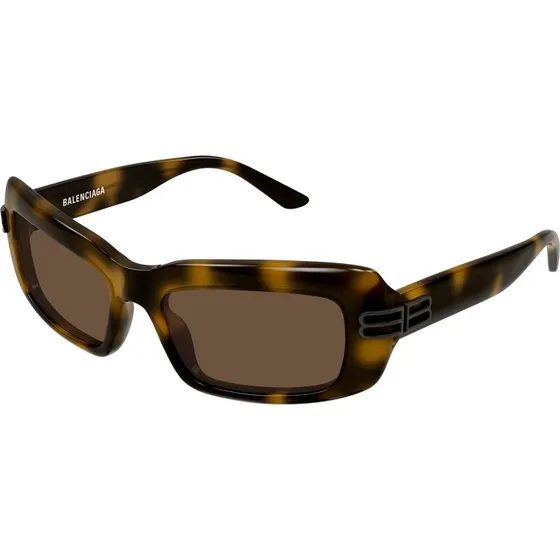 Balenciaga BB0432S 006 Lunettes de Soleil Carrées en Acétate