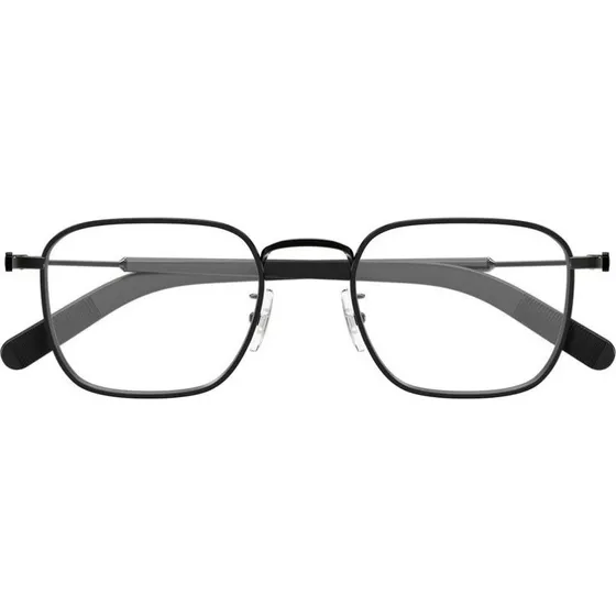 Montblanc MB0424O Lunettes de Vue Homme Carrées Noires 50mm