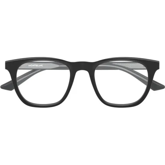 Montblanc MB0422O Lunettes de Vue Homme Carrées Noires 53mm