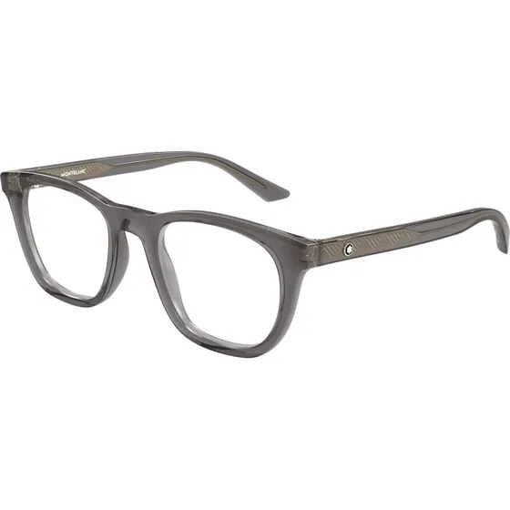 Montblanc MB0422O 009 - Montures Optiques Carrées en Acétate Gris
