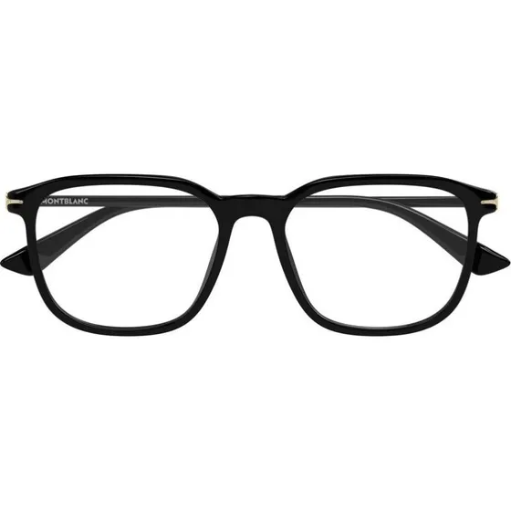 Montblanc MB0438O Lunettes de Vue Homme Carrées Noires 53mm