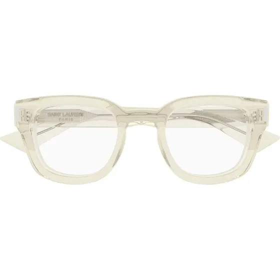 Saint Laurent SL 838 Optiques Jaune Carrées Unisexe 48mm