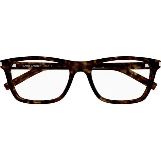 Saint Laurent SL 841 Lunettes de Vue Homme Havane Rectangulaires