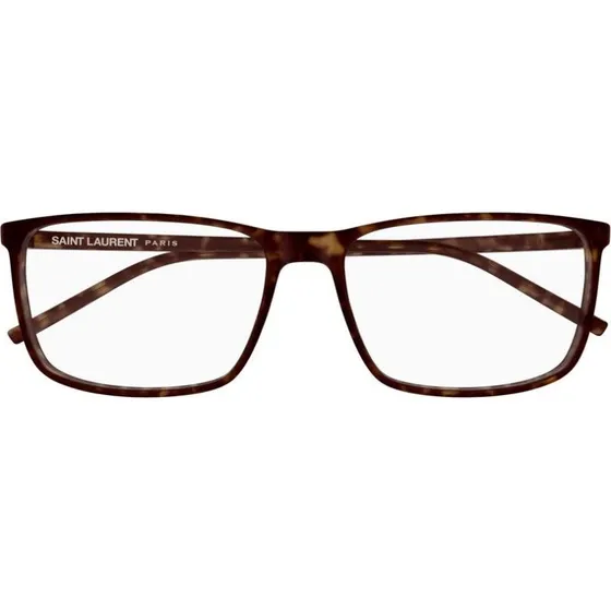 Saint Laurent SL 846 Lunettes de Vue Homme Carrées Havana 59mm