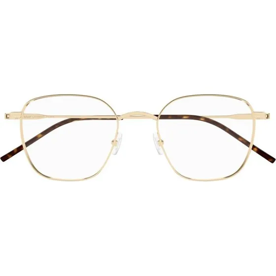 Saint Laurent SL 852 - Lunettes de Vue Géométriques Dorées 50mm