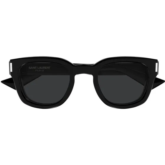 Saint Laurent SL 838 Lunettes de Soleil Pantos Noir Gris 49mm