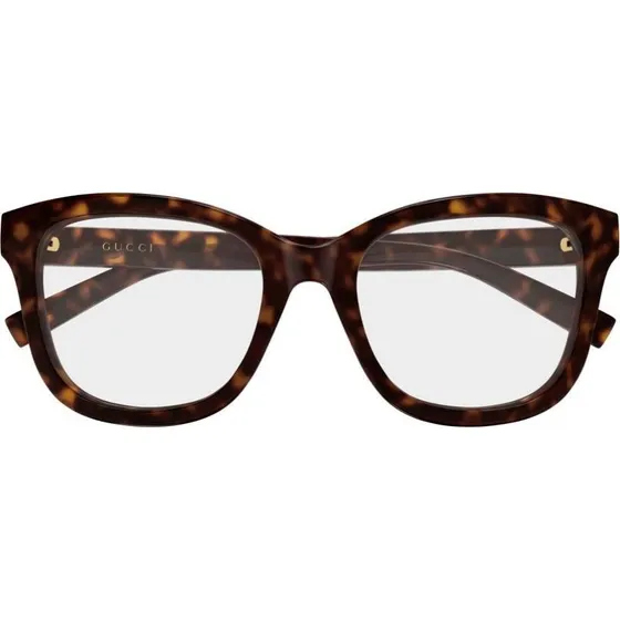 Gucci GG2104O Lunettes de Vue Carrées Havana 53mm