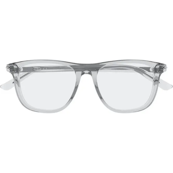 Gucci GG2130O Lunettes de Vue Homme Carrées Grises 53mm