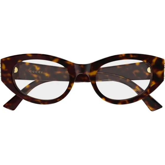 Gucci GG2041O-002 : Lunettes de Vue Rondes en Acétate Havana