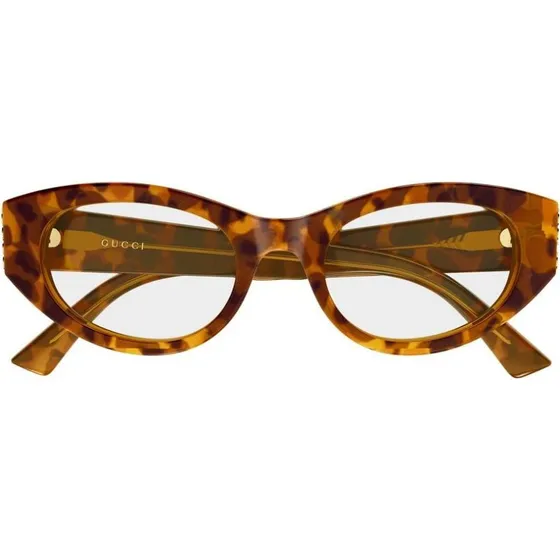 Gucci GG2041O-004 Lunettes de Vue Femme Havane Rondes