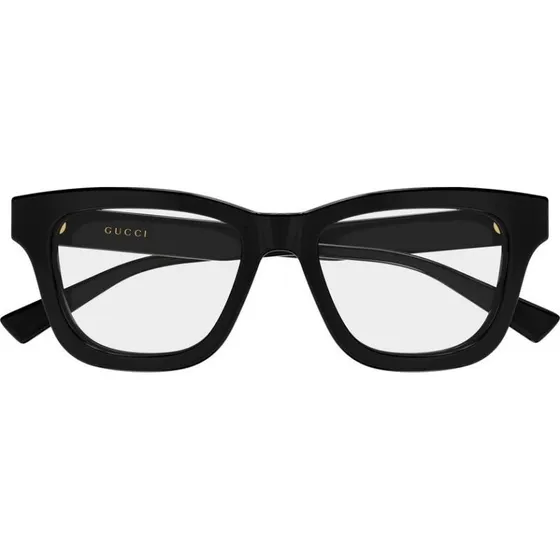 Gucci GG2066O Lunettes de Vue Femme Œil de Chat Noires 49mm