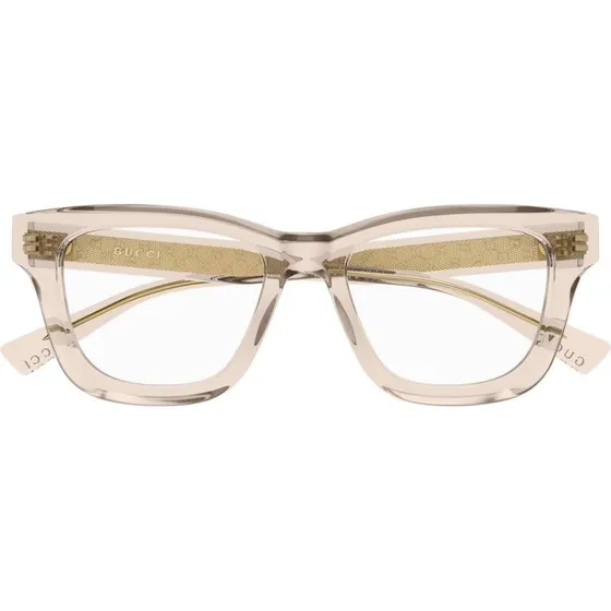 Gucci GG2066O Lunettes de Vue Femme Œil-de-Chat Marron 49mm