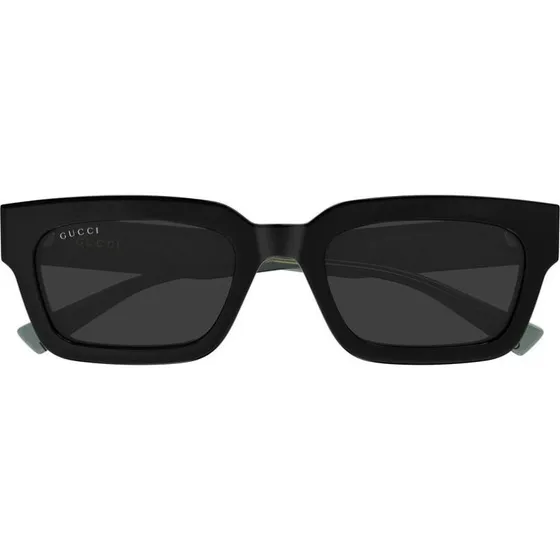 Gucci GG2069S Lunettes de Soleil Homme Carrées Noires et Grises
