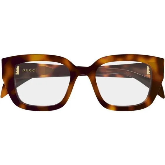 Gucci GG2021O Lunettes de Vue Femme Œil de Chat Havana 50mm