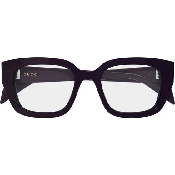 Gucci GG2021O Lunettes de Vue Femme Œil de Chat Violet 50mm