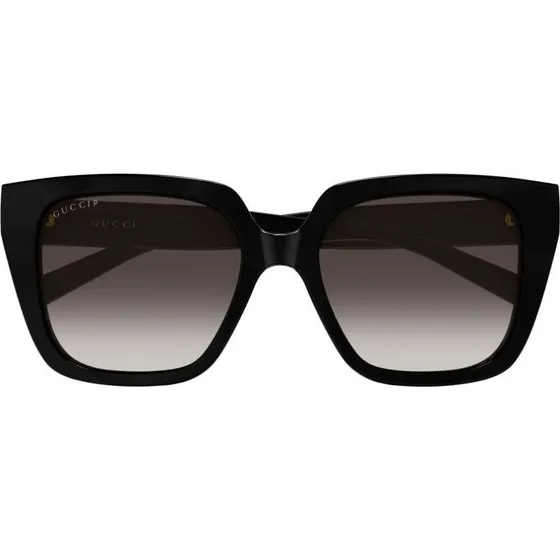 Gucci GG2102S Lunettes de Soleil Papillon Noires et Grises