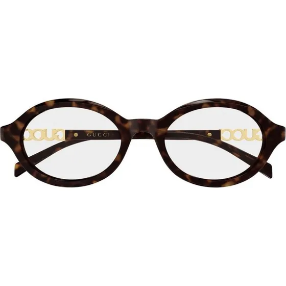 Gucci GG2153O Lunettes de Vue Rondes Havana 51mm