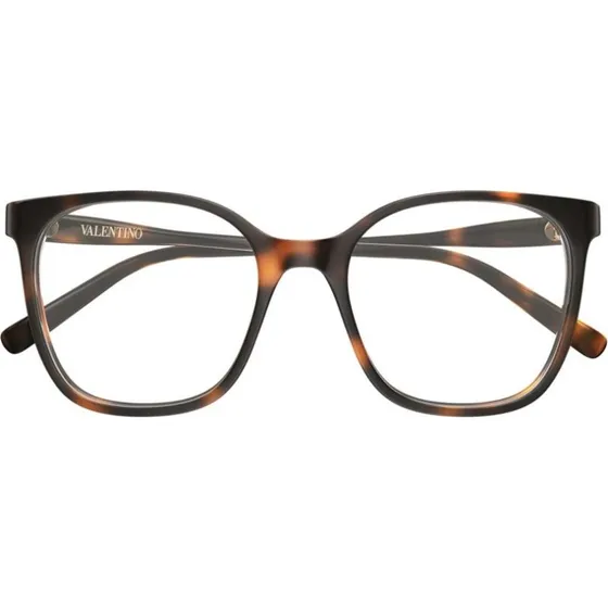 Valentino VG0019O Lunettes de Vue Carrées Havana 53mm