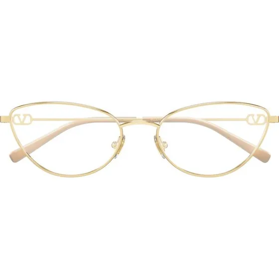 Valentino VG0029O Lunettes de Vue Femme Œil de Chat Dorées