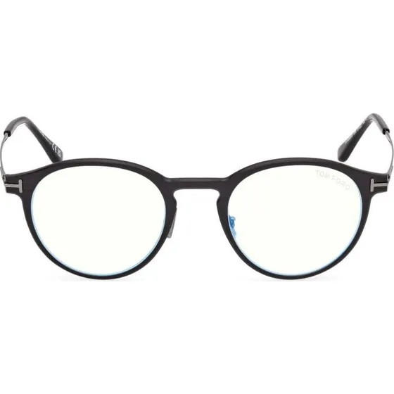 Tom Ford FT6088-B Lunettes de Vue Homme Rondes Noires 51mm