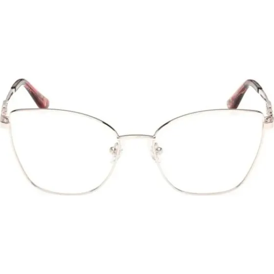 Guess GU50316 Lunettes de Vue Oeil de Chat Dorées Unisexe