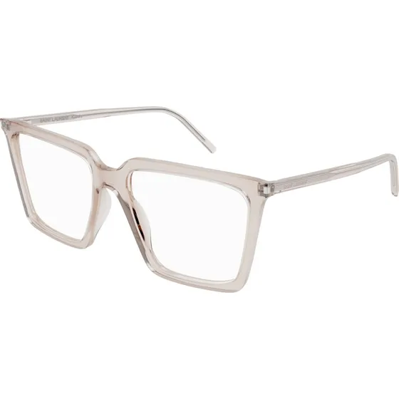 Saint Laurent SL 474 Opt Montures Papillon Rose Transparent
