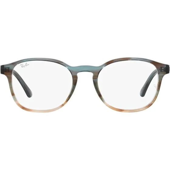 Ray-Ban RX 5417 Lunettes de Vue Géométriques Vertes Unisexe 50mm