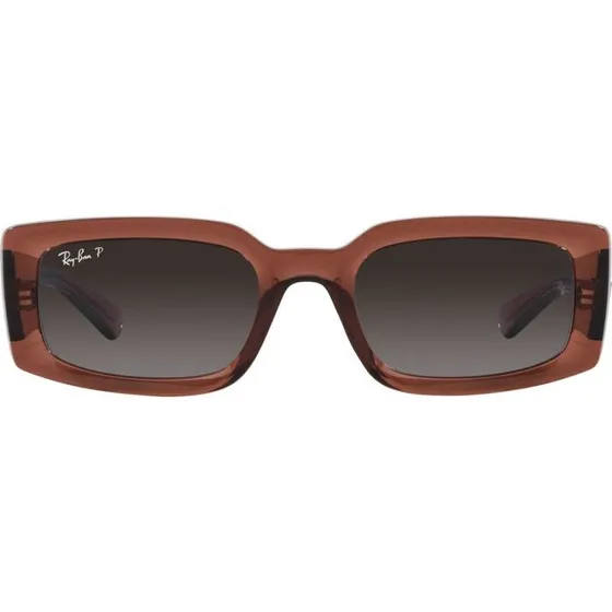 Ray-Ban Kiliane RB 4395 Lunettes de Soleil Polarisées Marron/Gris