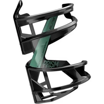 Elite Prism Porte-Bidon Droit Plastique Noir/Vert