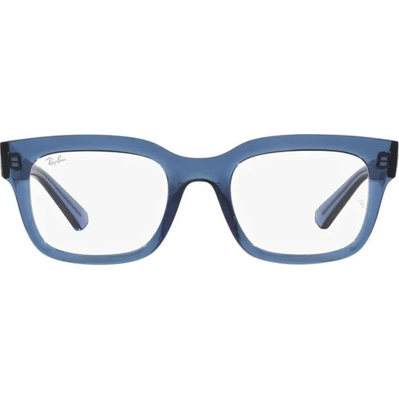Ray-Ban Chad Rx 7217 Lunettes de Vue Géométriques Bleues 52mm