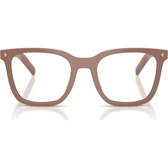 Prada PR B11V 28D1O1 - Montures Optiques en Acétate Marron