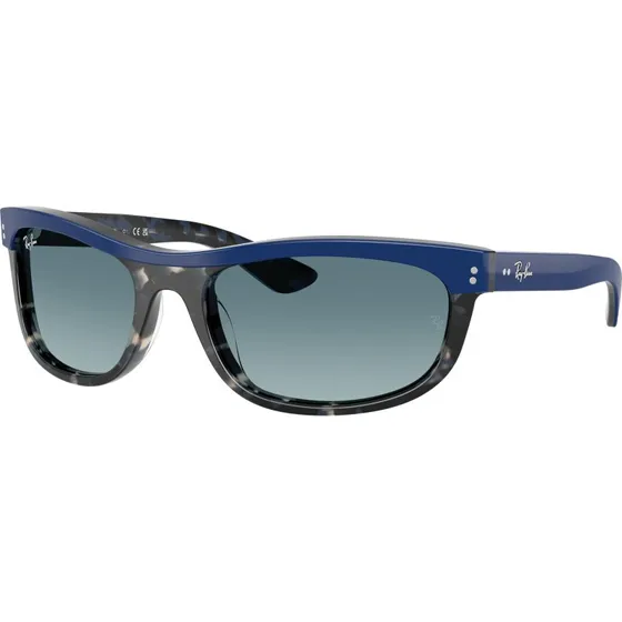 Ray-Ban RB2489 Balorama Lunettes de Soleil Carrées Bleues