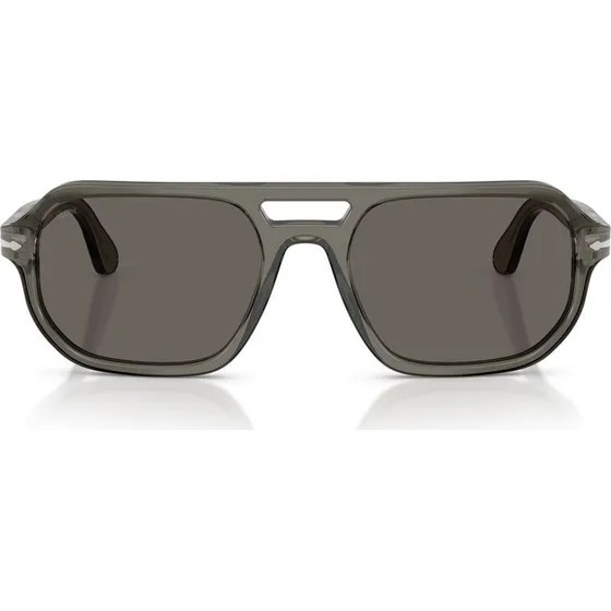 Persol Guido Po 3393s Lunettes de Soleil Aviateur Unisexe Gris