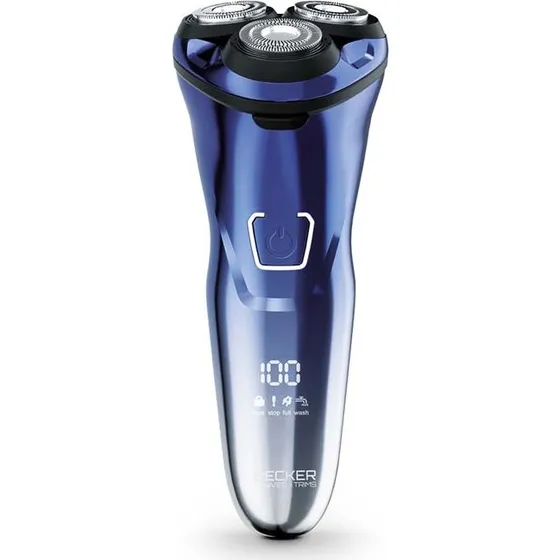 BECKER Shave Y Rasoir 3 Ttes Sans Fil Inox