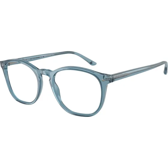 Giorgio Armani Homme AR7074 6071 - Montures Optiques Pantos Bleues