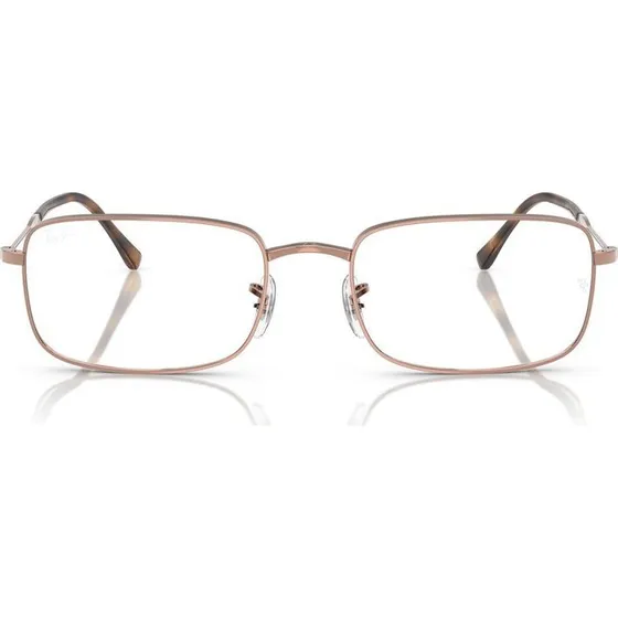 Ray-Ban RX 3746V Lunettes de Vue Rectangulaires Marron 54mm