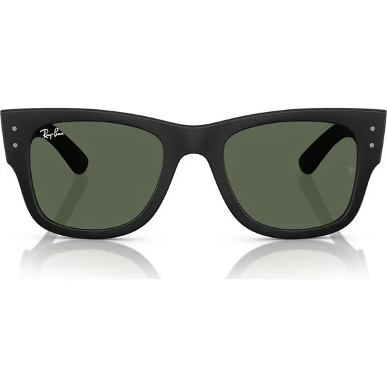 Ray-Ban RB 4840S Lunettes de Soleil Carrées Unisexe Noir et Vert